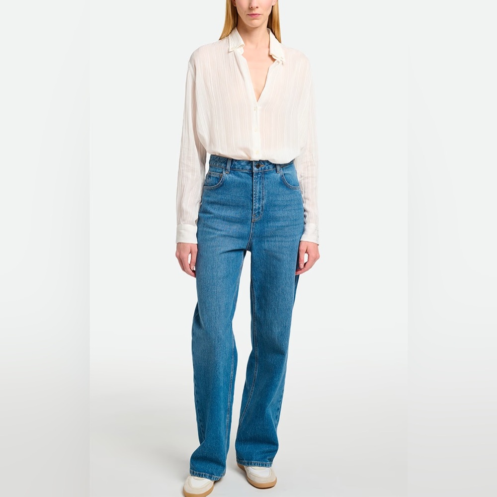 Vanessa Bruno Wide / Straight Leg Jeans - Tybalt